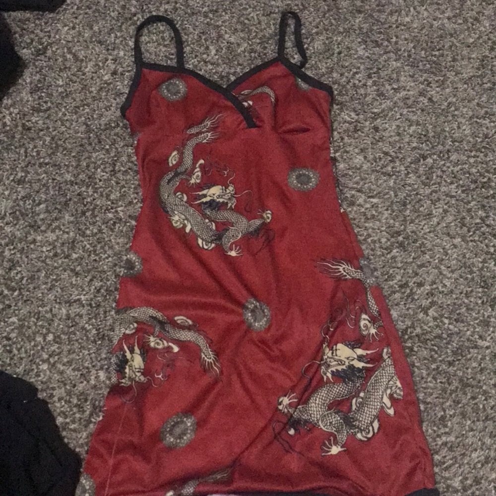 Dragon bodycon dress